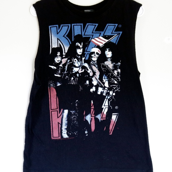 kiss tank top forever 21
